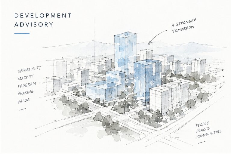 Sketch illustrating Development Advisory