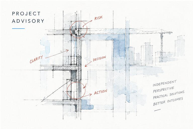 Sketch illustrating Project Advisory